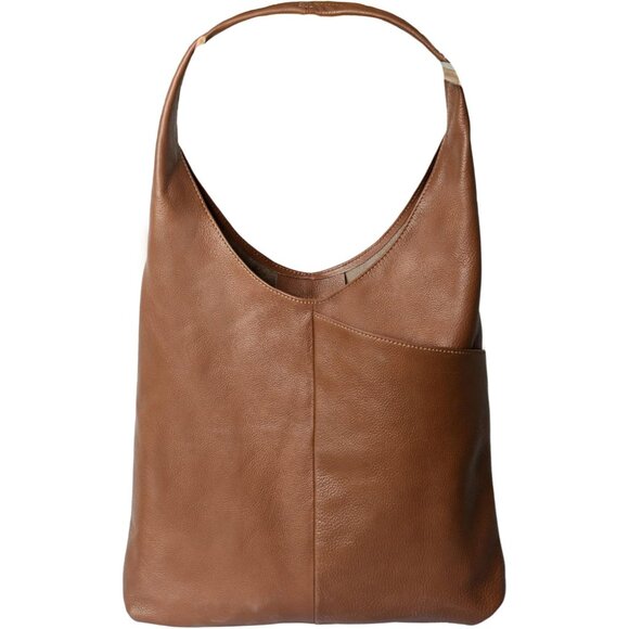 Handcrafted Full Grain Leather Hobo Tote Bag - Versatile Women’s Shoulder Bag - Picture 1 of 7